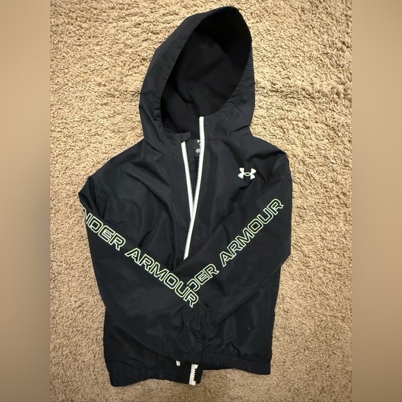 Under Armour Boys Windproof & Water Repellant Jacket - Picture 3 of 8
